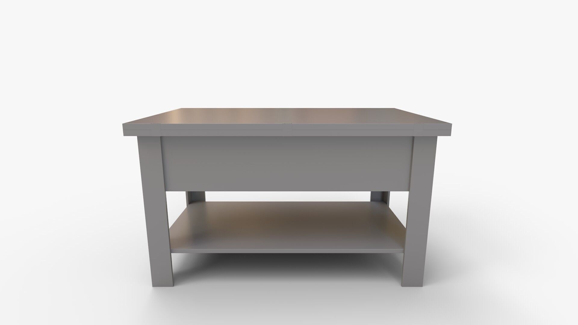 Yaheetech Adjustable Lift Top Coffee Table 3D model_10