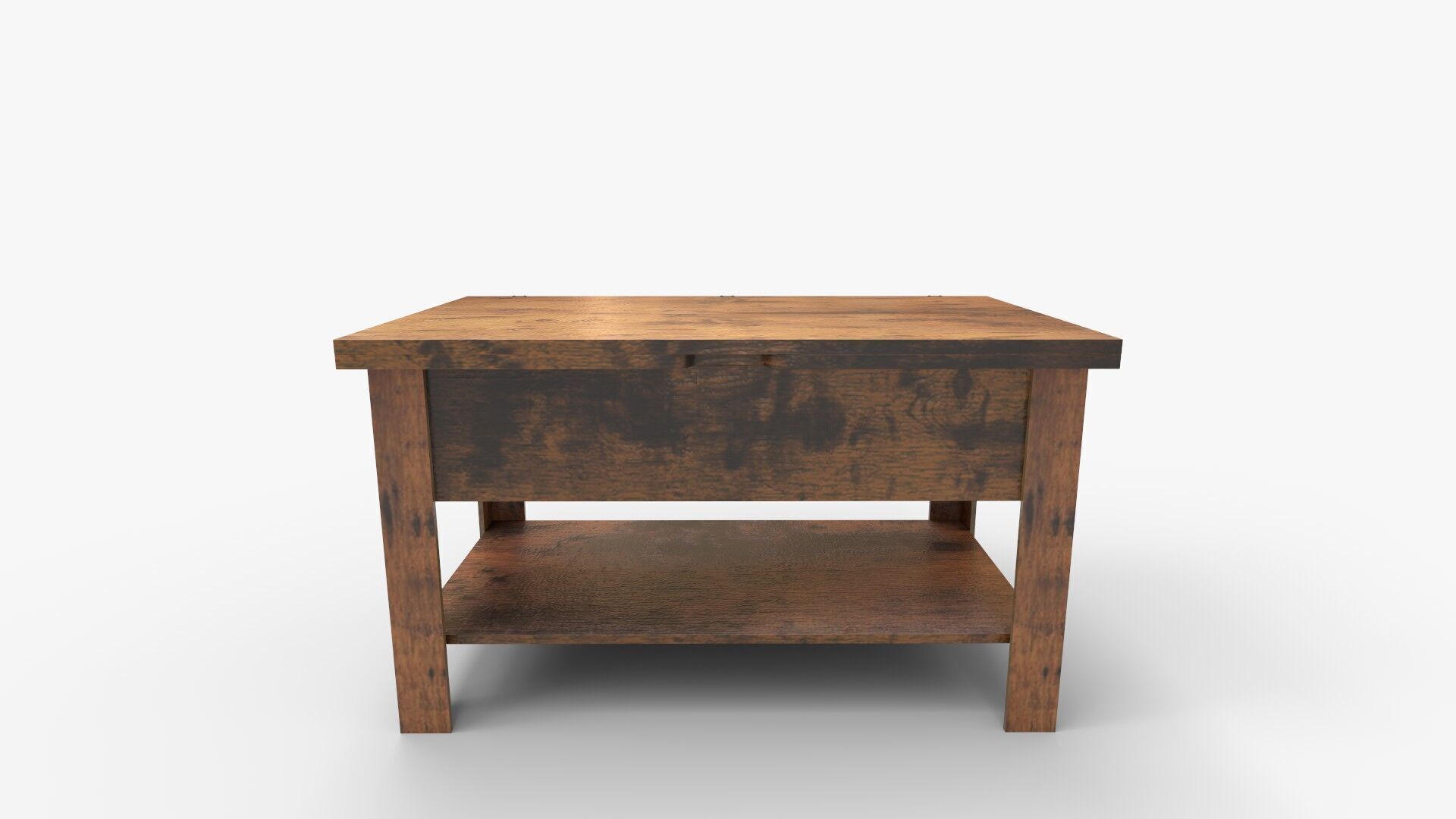 Yaheetech Adjustable Lift Top Coffee Table 3D model_4