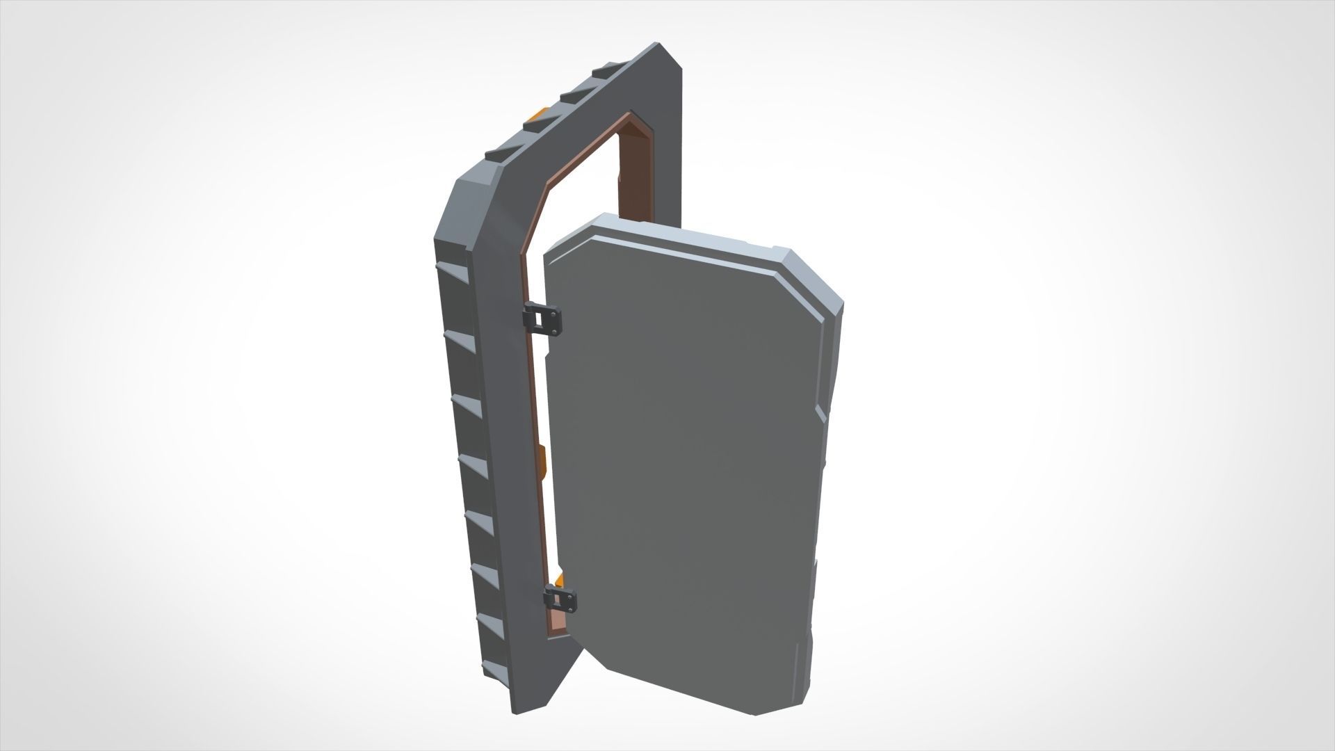 sci fi door 22 3D model_12