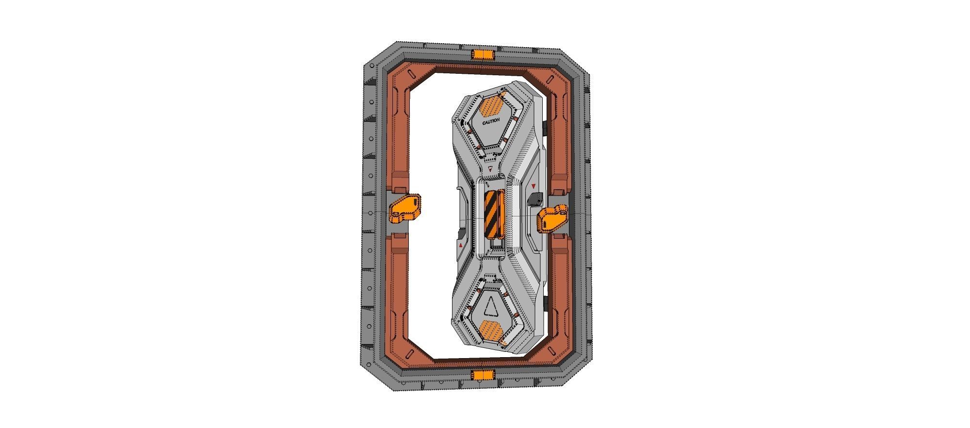 sci fi door 22 3D model_17