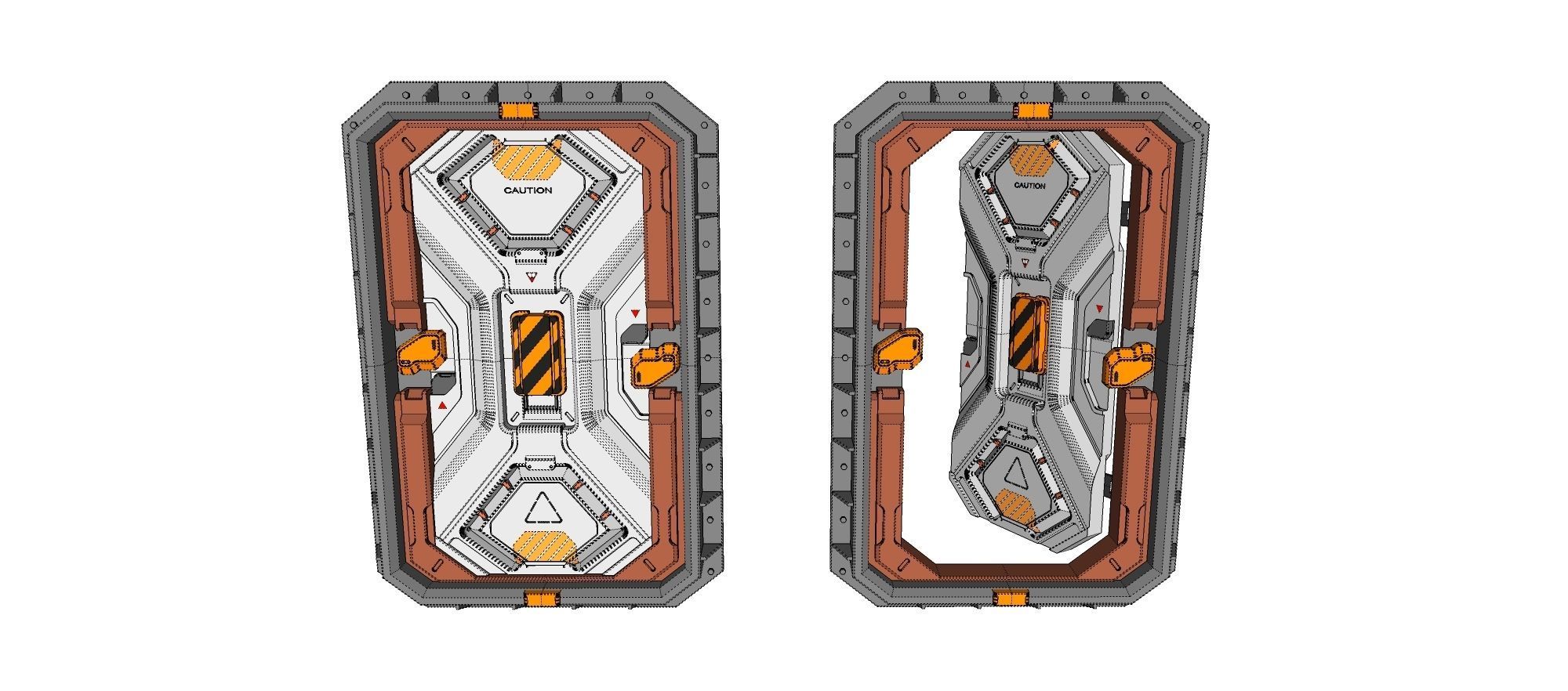 sci fi door 22 3D model_14