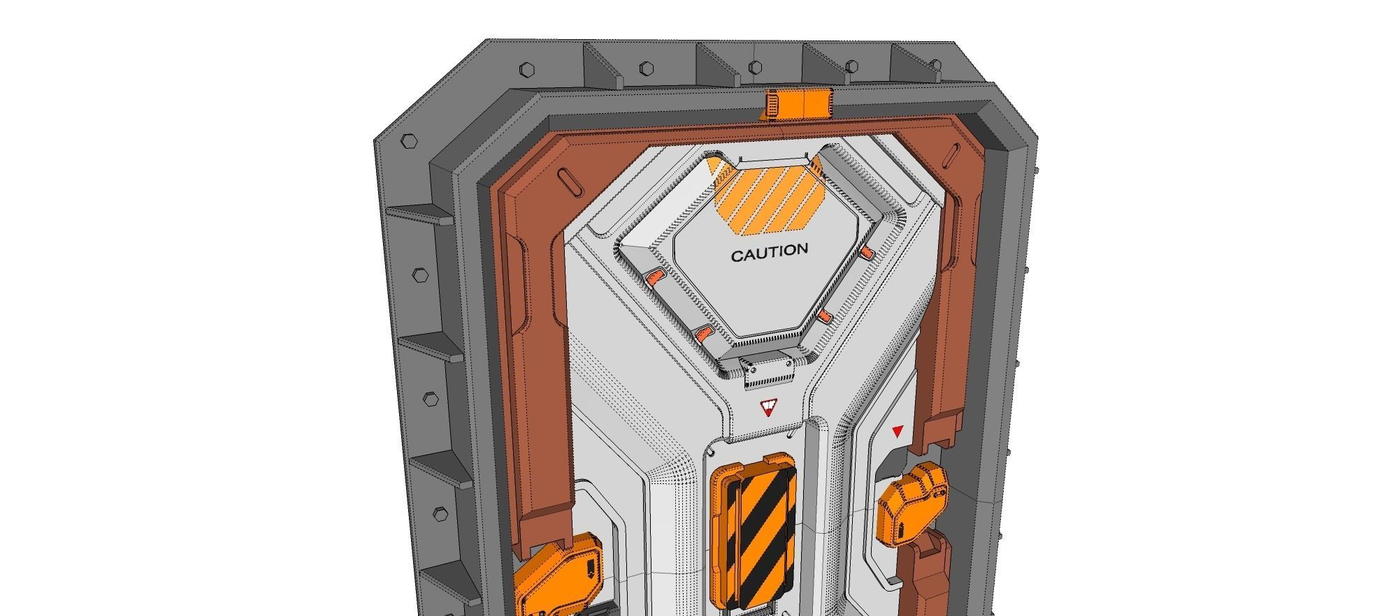 sci fi door 22 3D model_15