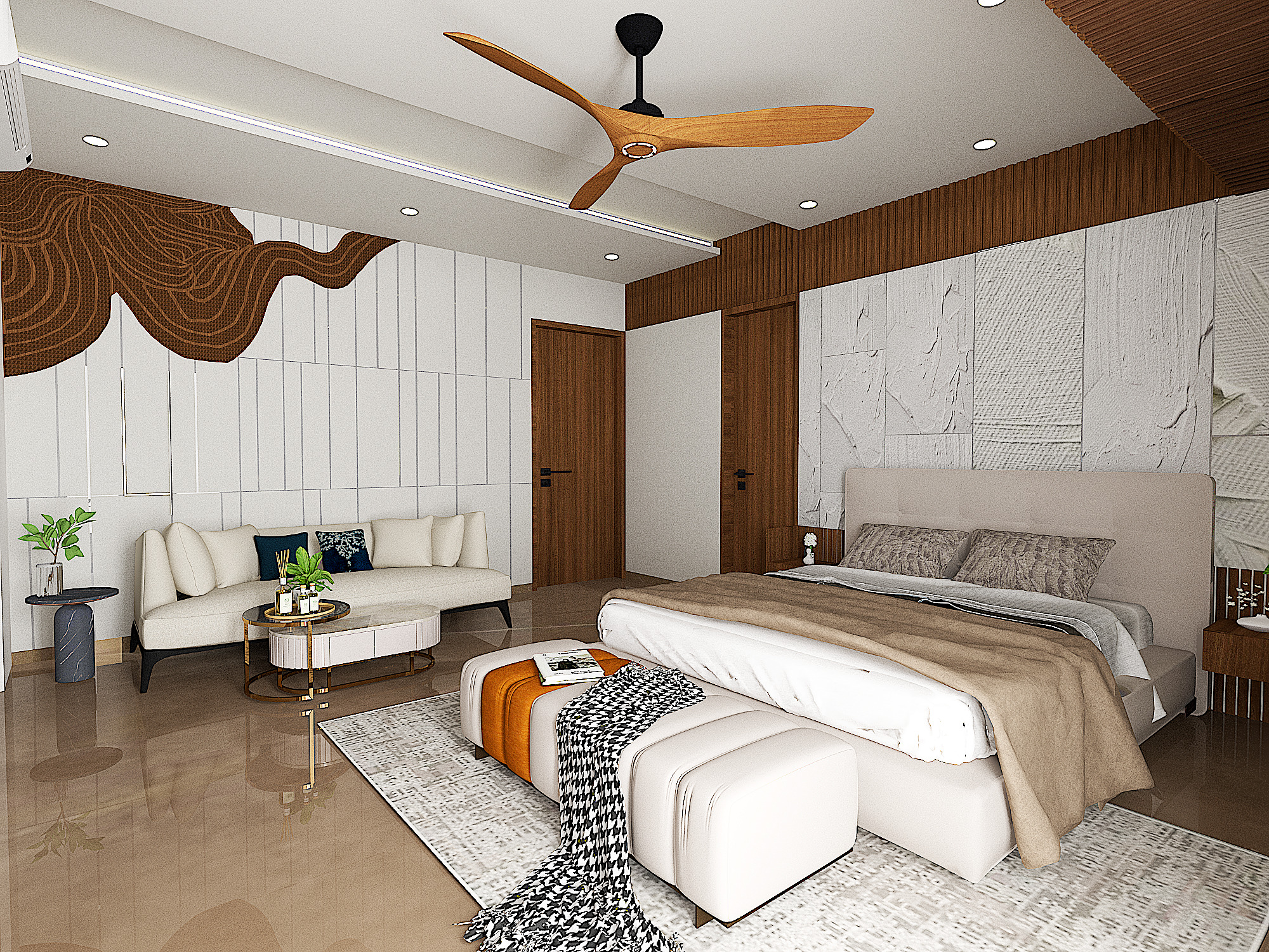 BEDROOM INTERIORS 3D model_1