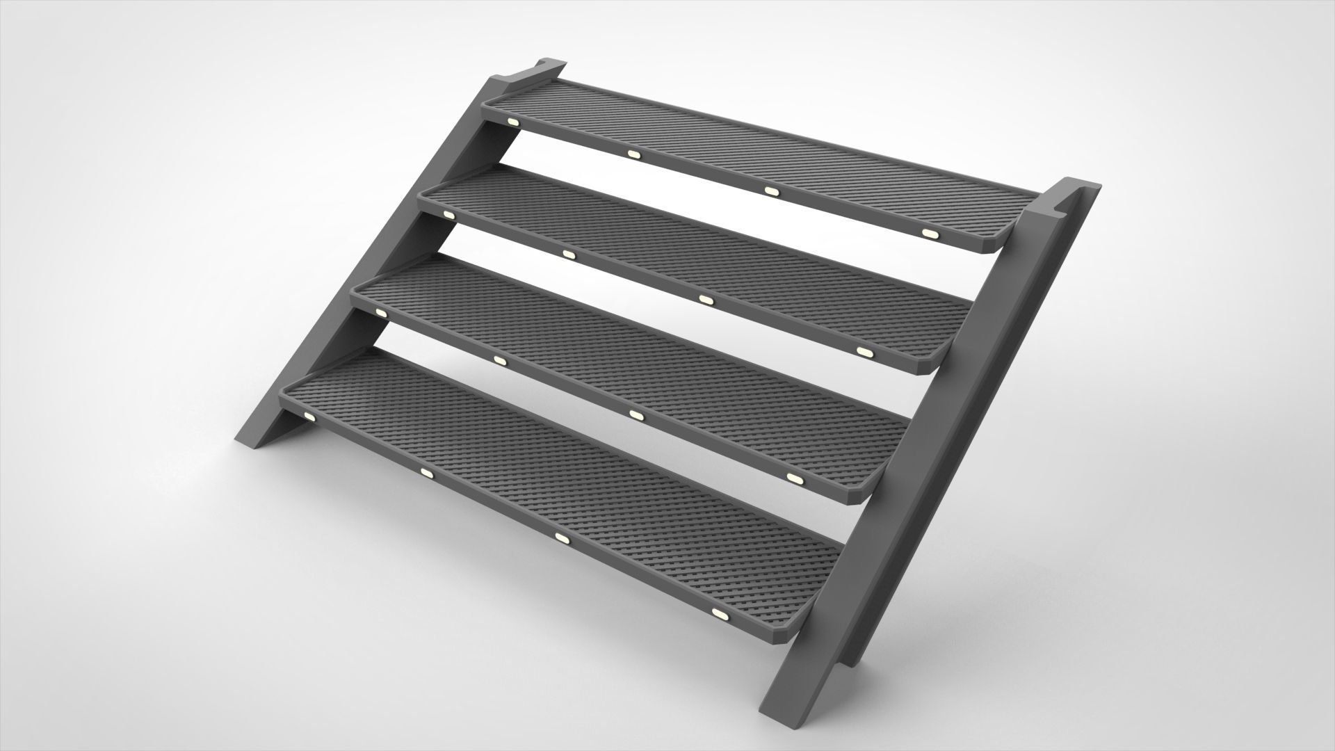 sci-fi stairs 3 3D model_9