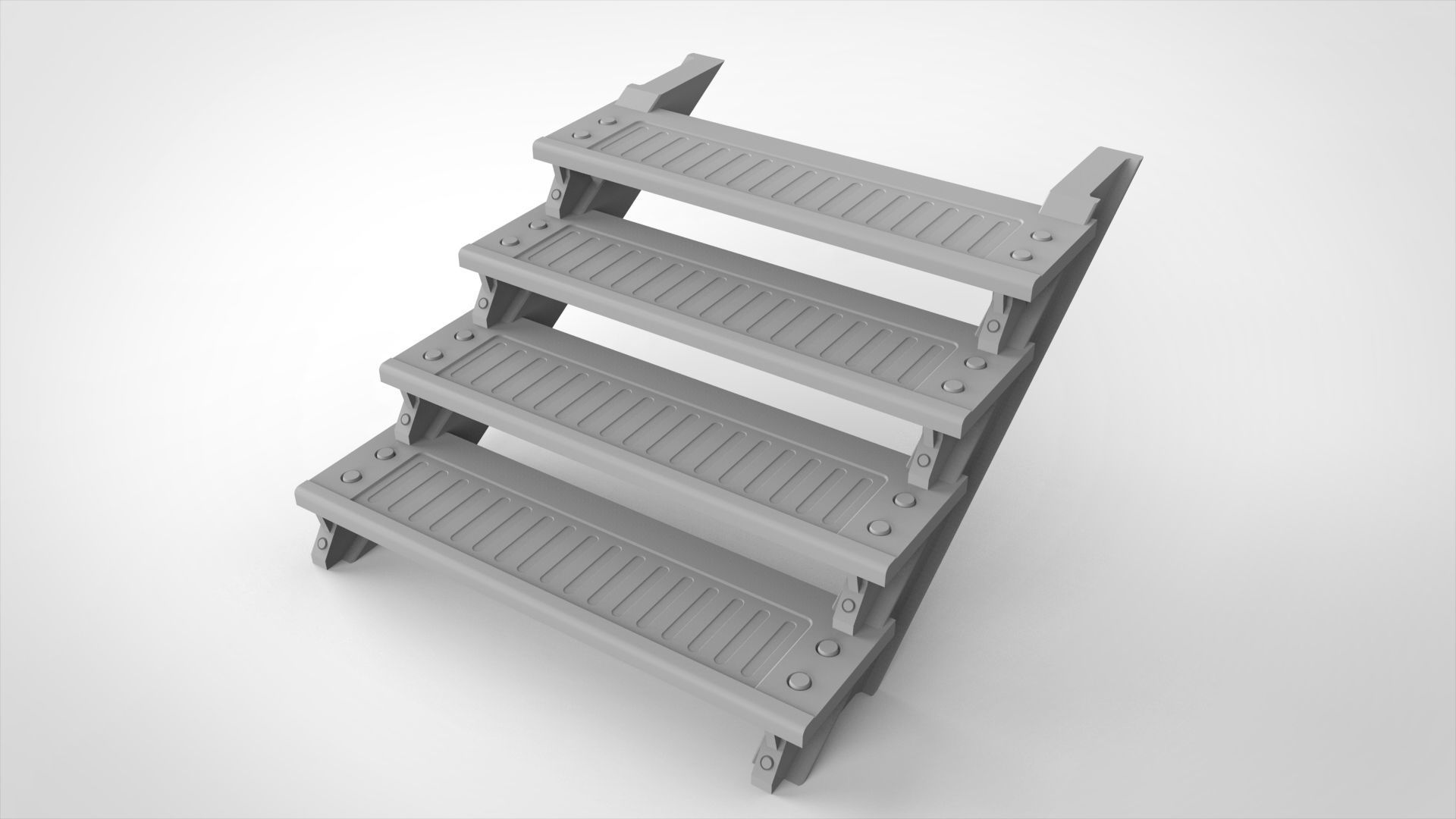 sci-fi stairs 3 3D model_5