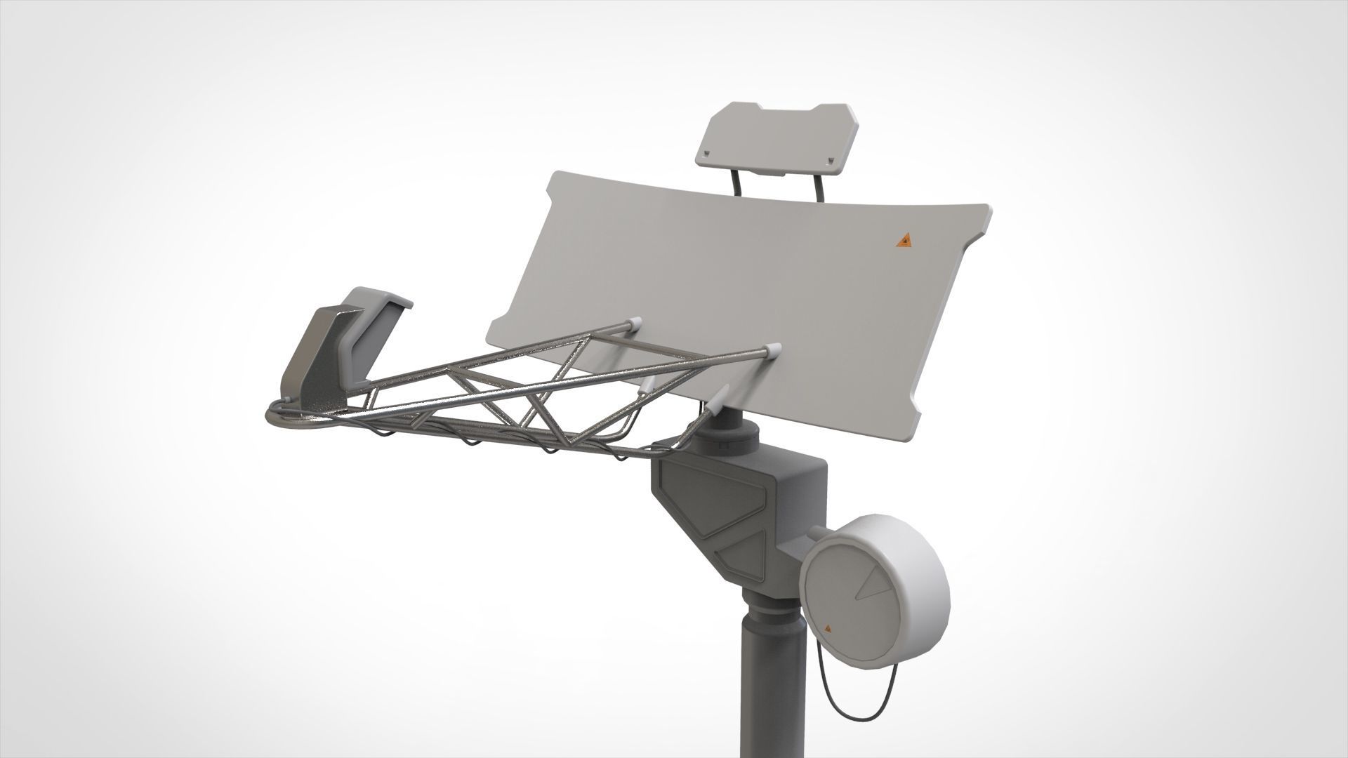 Sci fi antenna 13 3D model_33