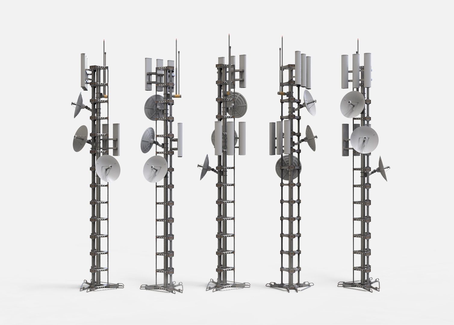 Sci fi antenna 13 3D model_17