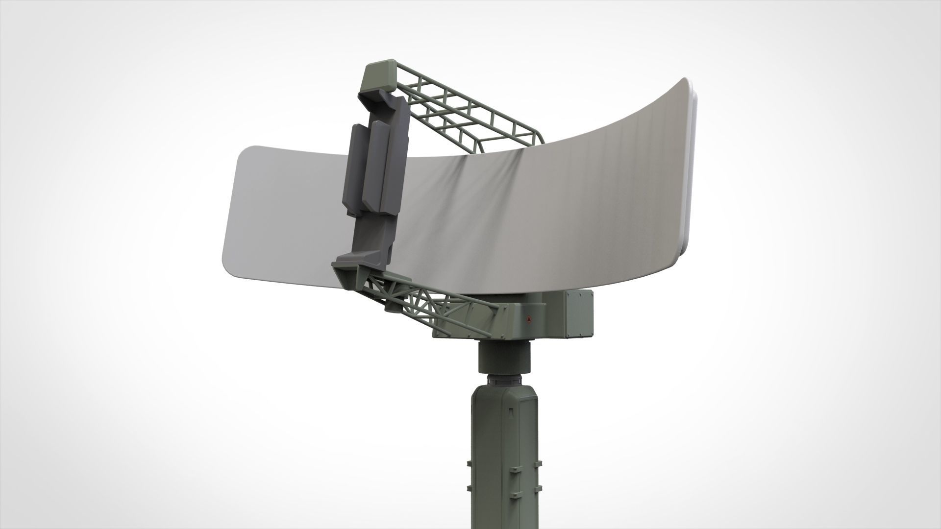 Sci fi antenna 13 3D model_14