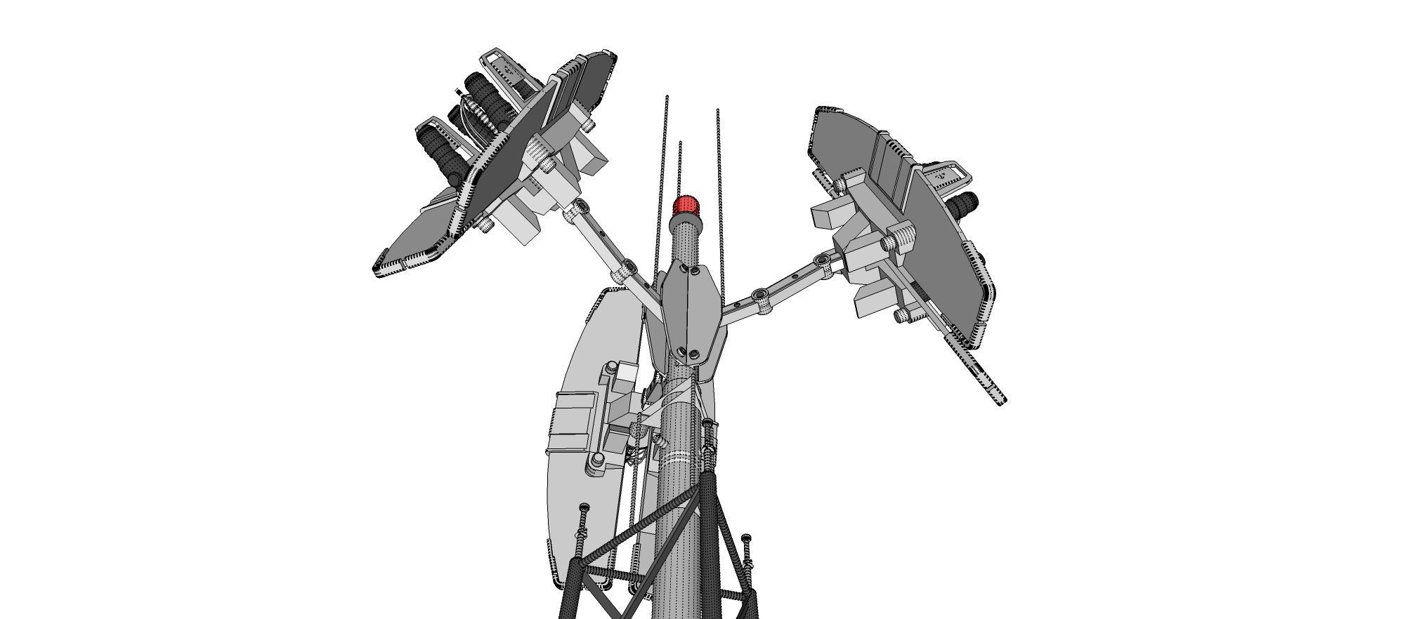 Sci fi antenna 14 3D model_13
