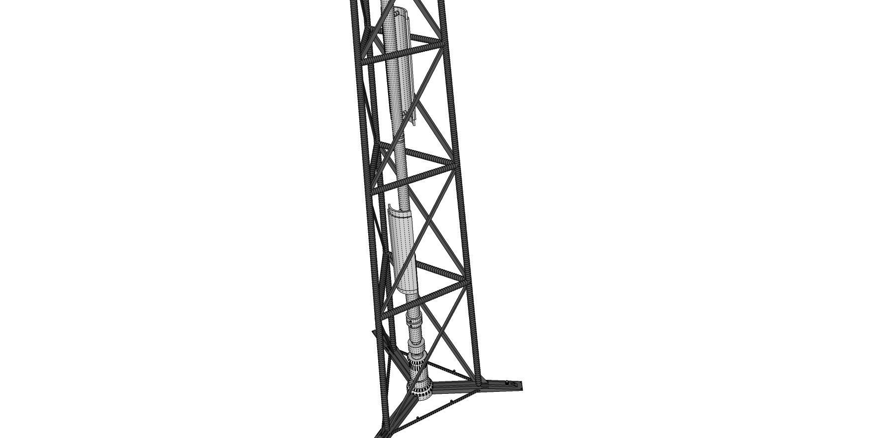 Sci fi antenna 14 3D model_15