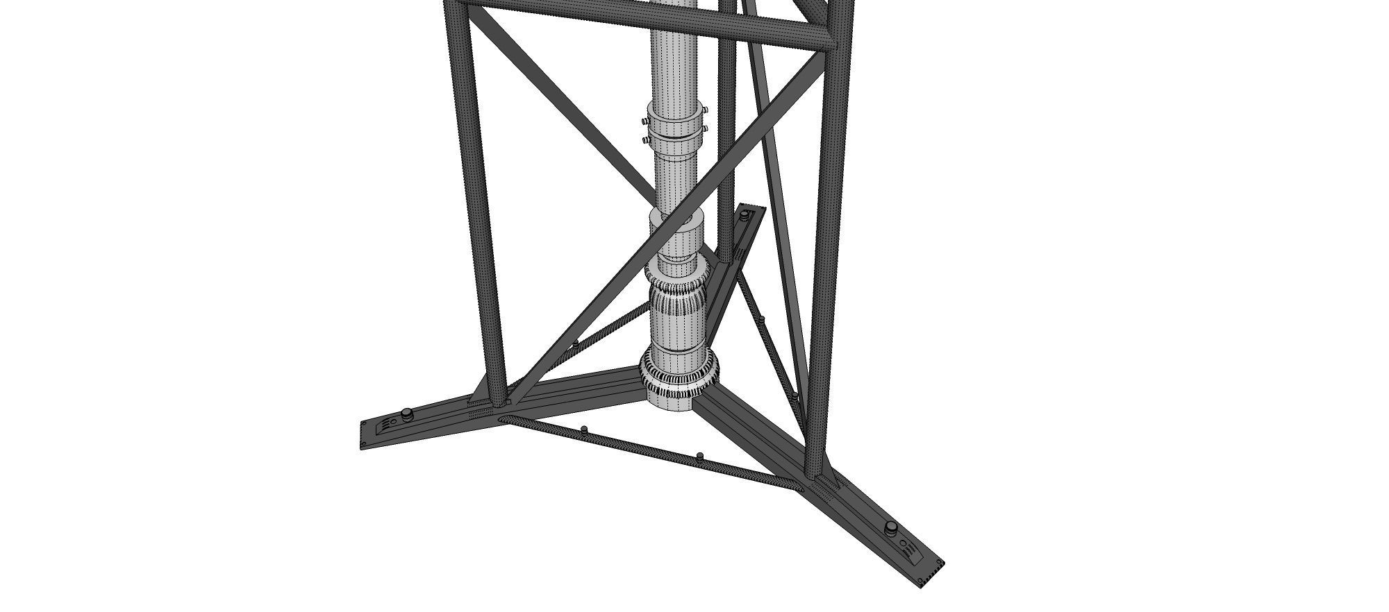 Sci fi antenna 14 3D model_16