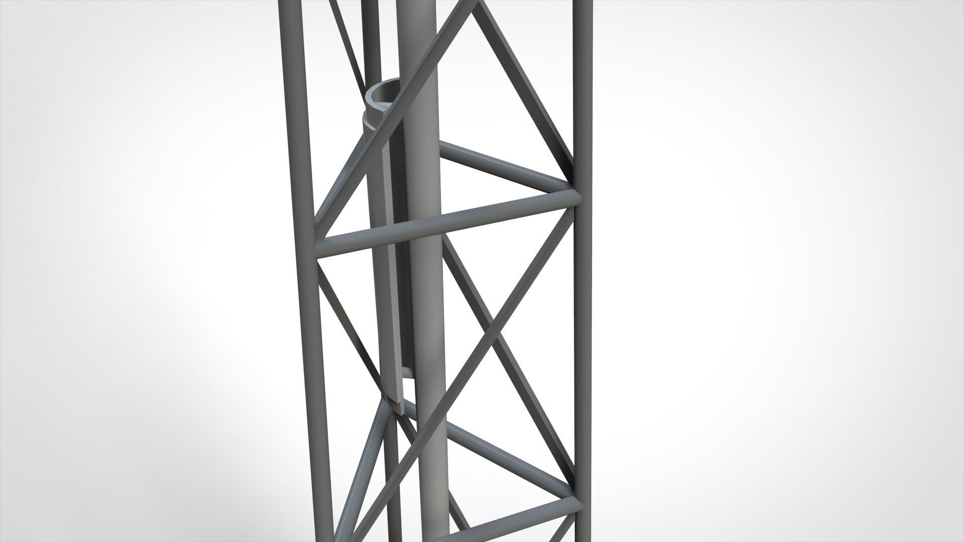 Sci fi antenna 14 3D model_8