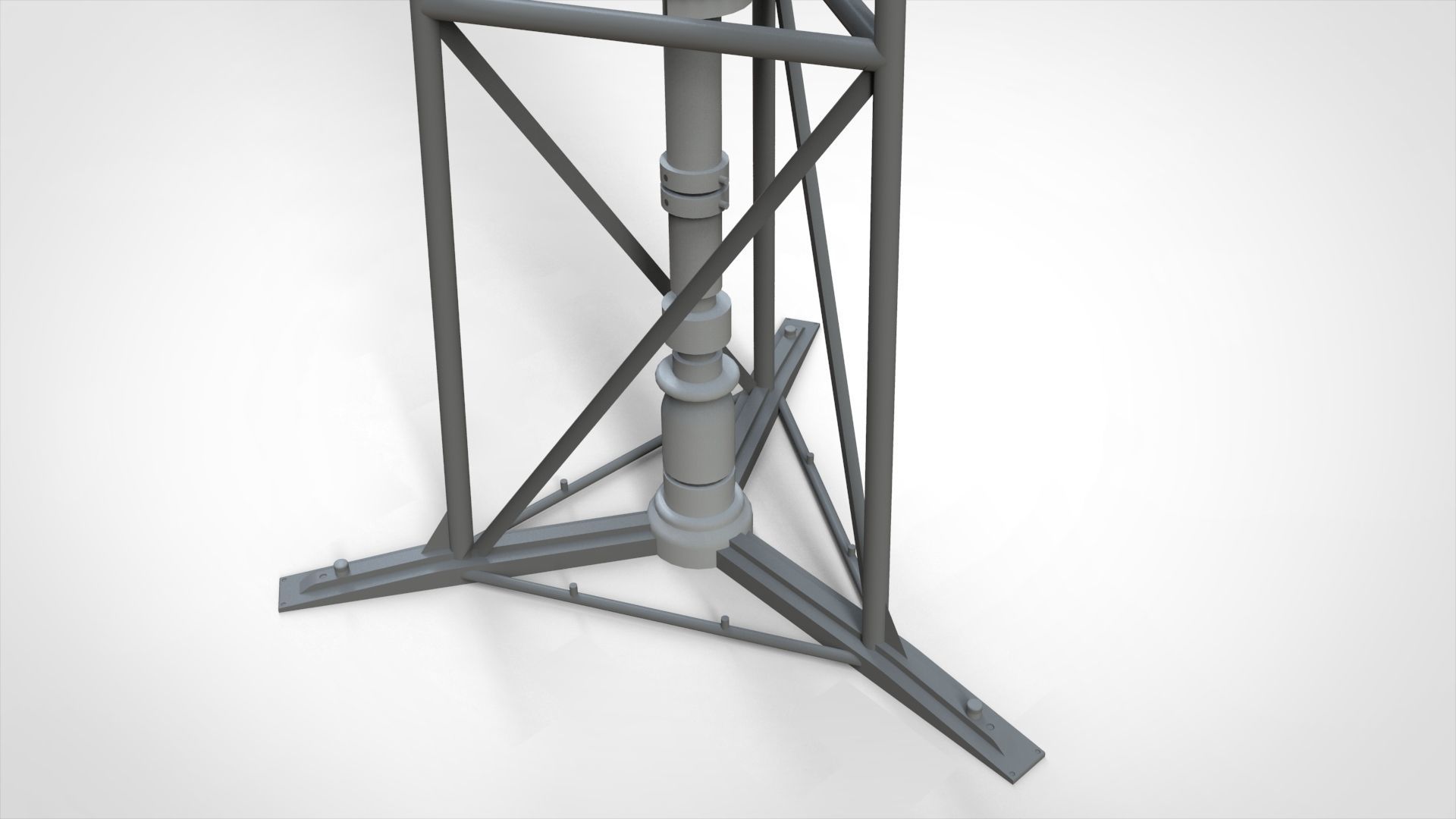 Sci fi antenna 14 3D model_9