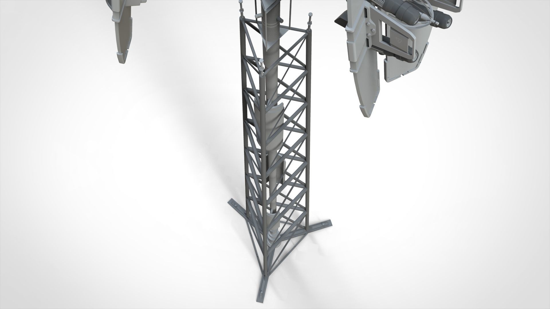 Sci fi antenna 14 3D model_7