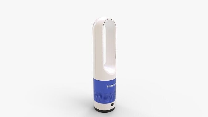 Senmeo Bladeless Tower Fan 3D model