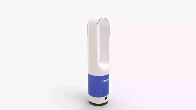 Senmeo Bladeless Tower Fan 3D model