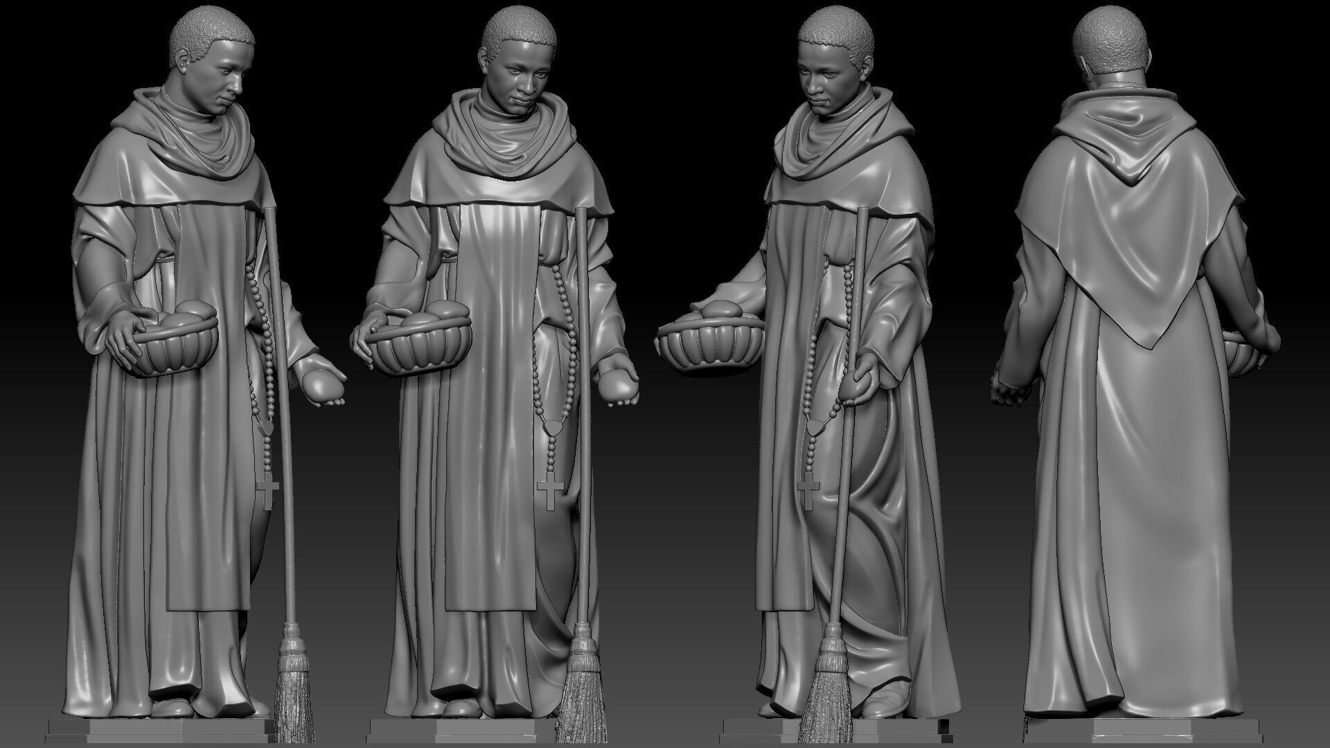 Saint Martin 3D print model_1