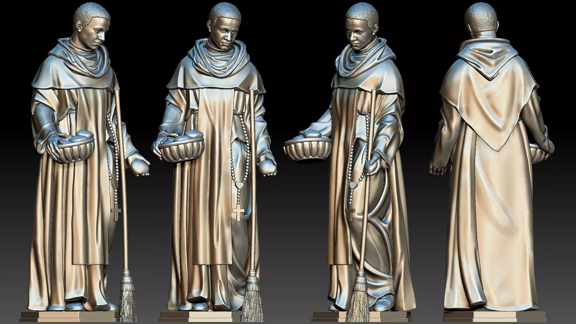 Saint Martin 3D print model_0
