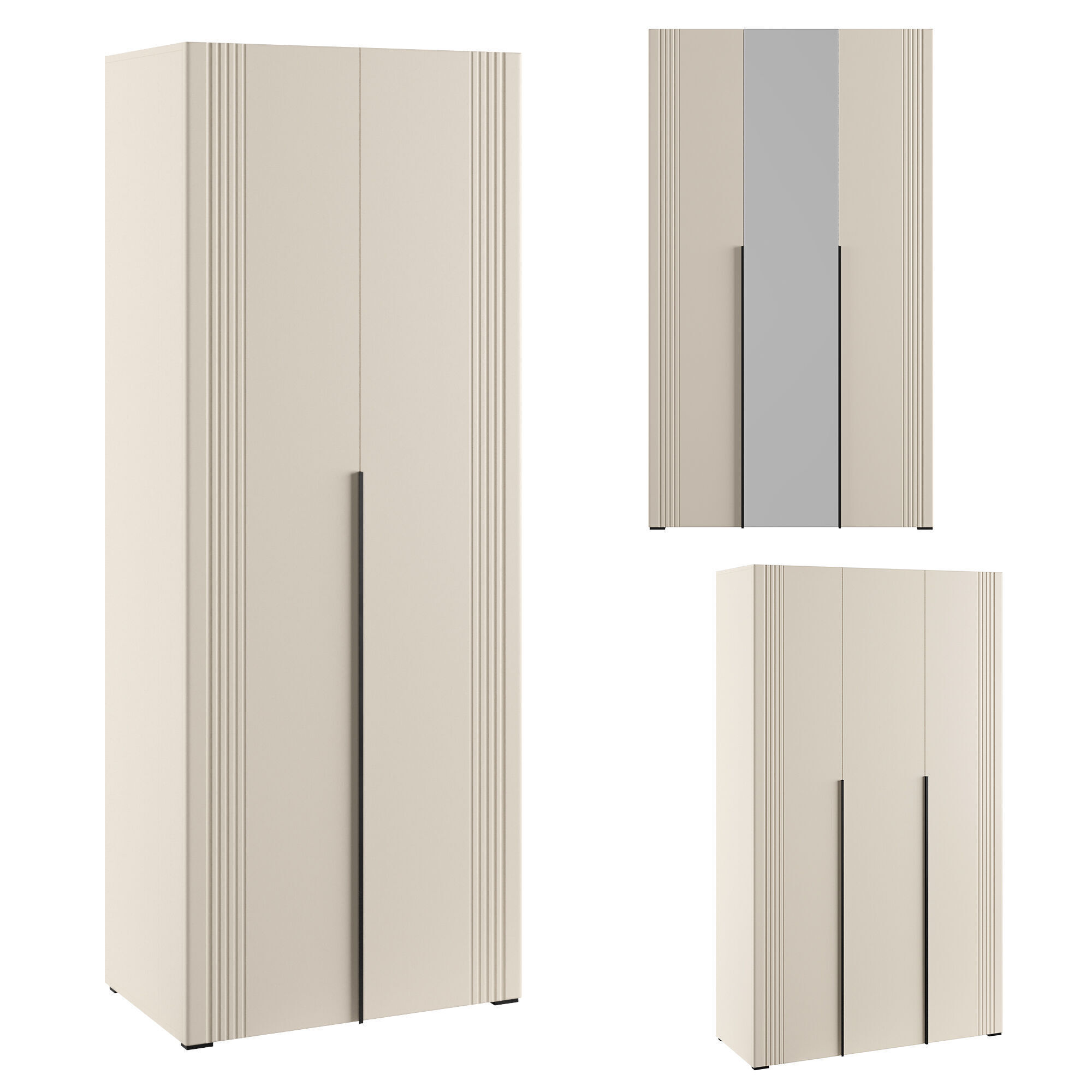 Swinging wardrobe Catherine 3D model_2