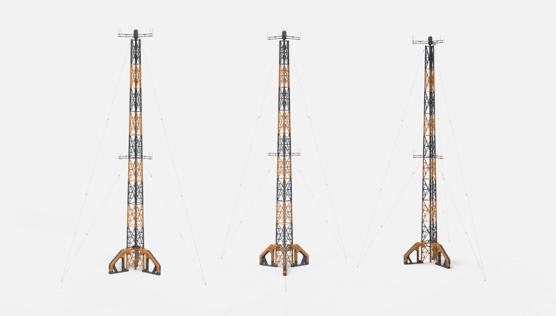 sci fi Mast 5 3D model_3