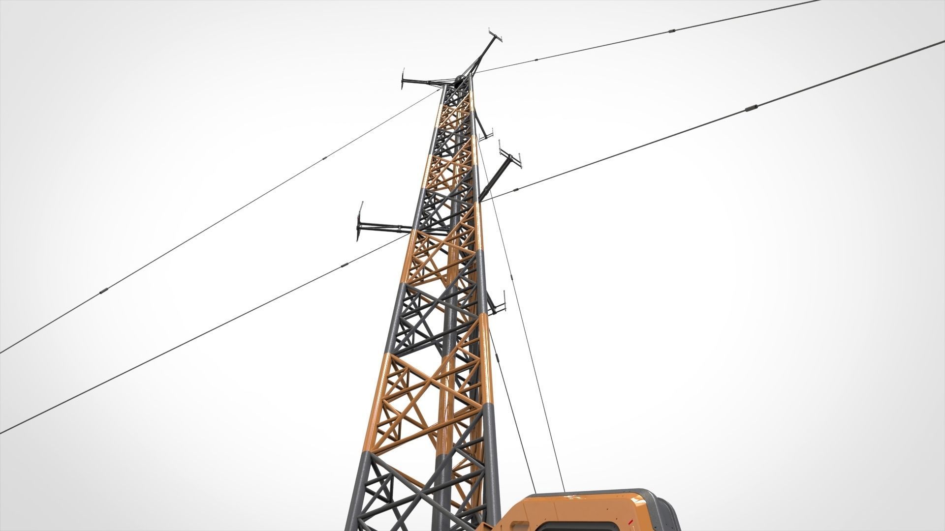 sci fi Mast 5 3D model_4