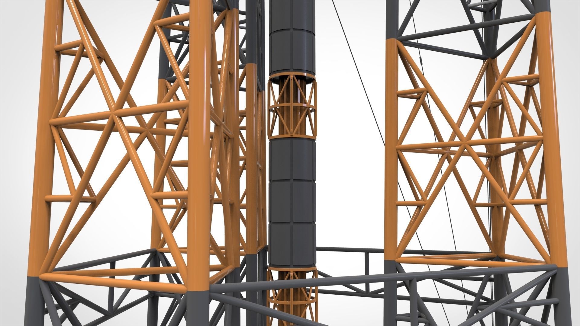 sci fi Mast 5 3D model_16