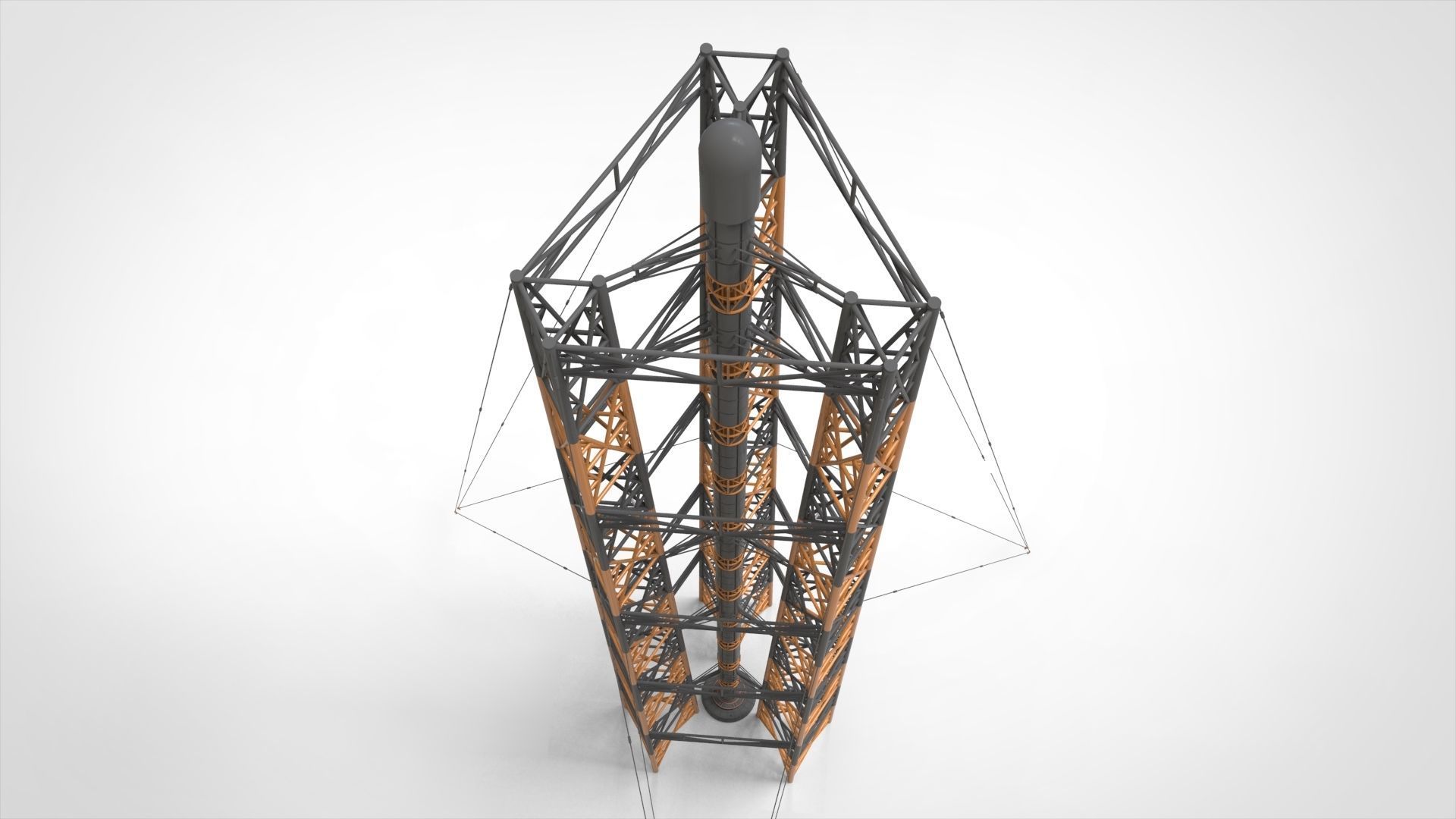 sci fi Mast 5 3D model_19