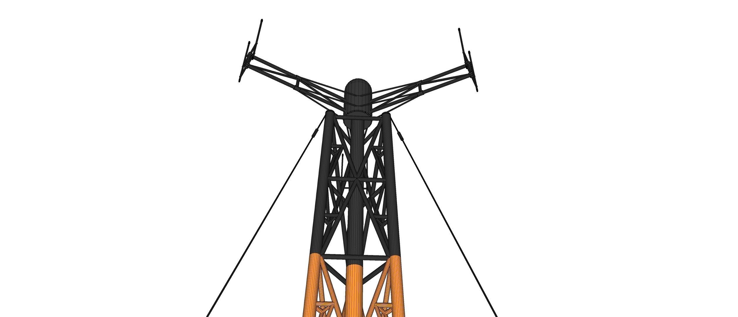 sci fi Mast 5 3D model_25