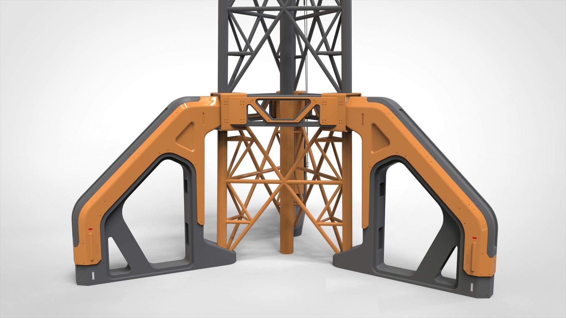 sci fi Mast 5 3D model_5