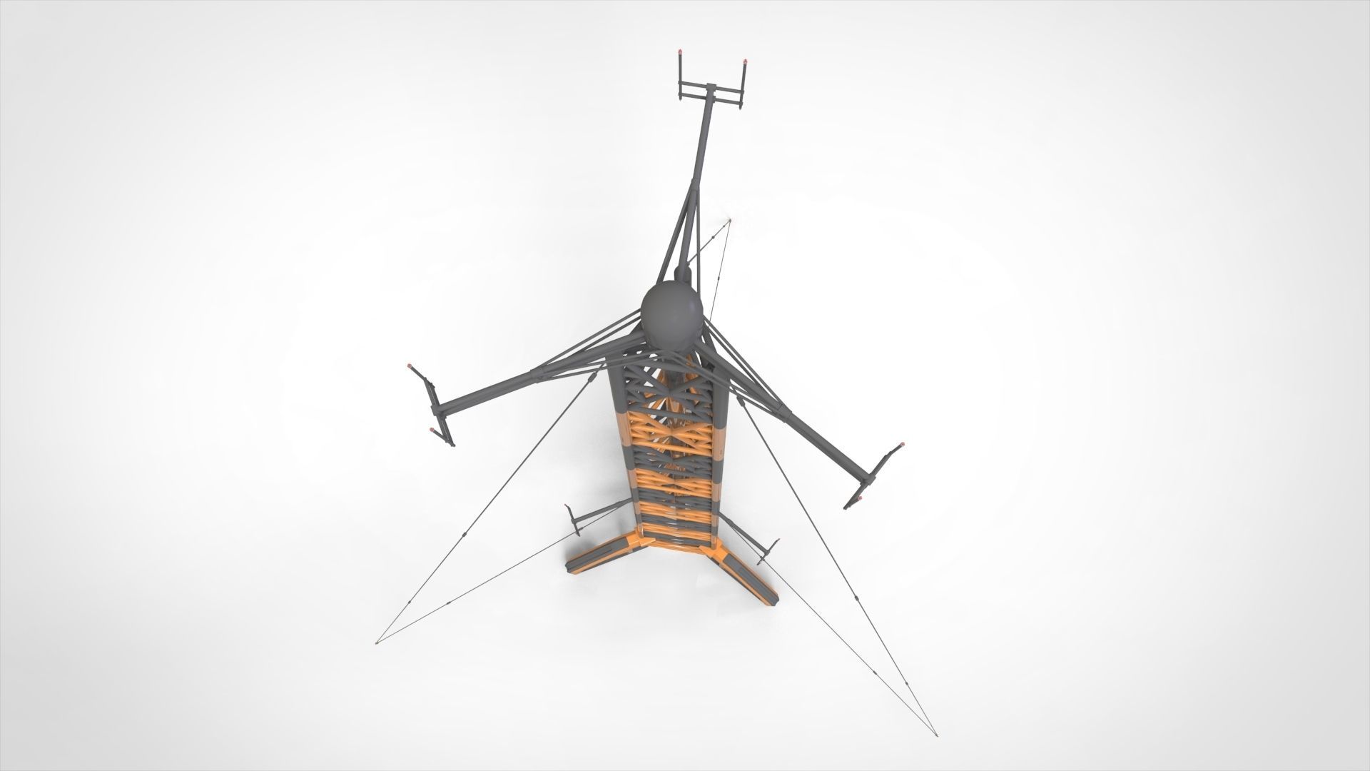sci fi Mast 5 3D model_9