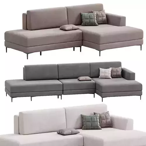 Corner sofa Edwin 2 raund