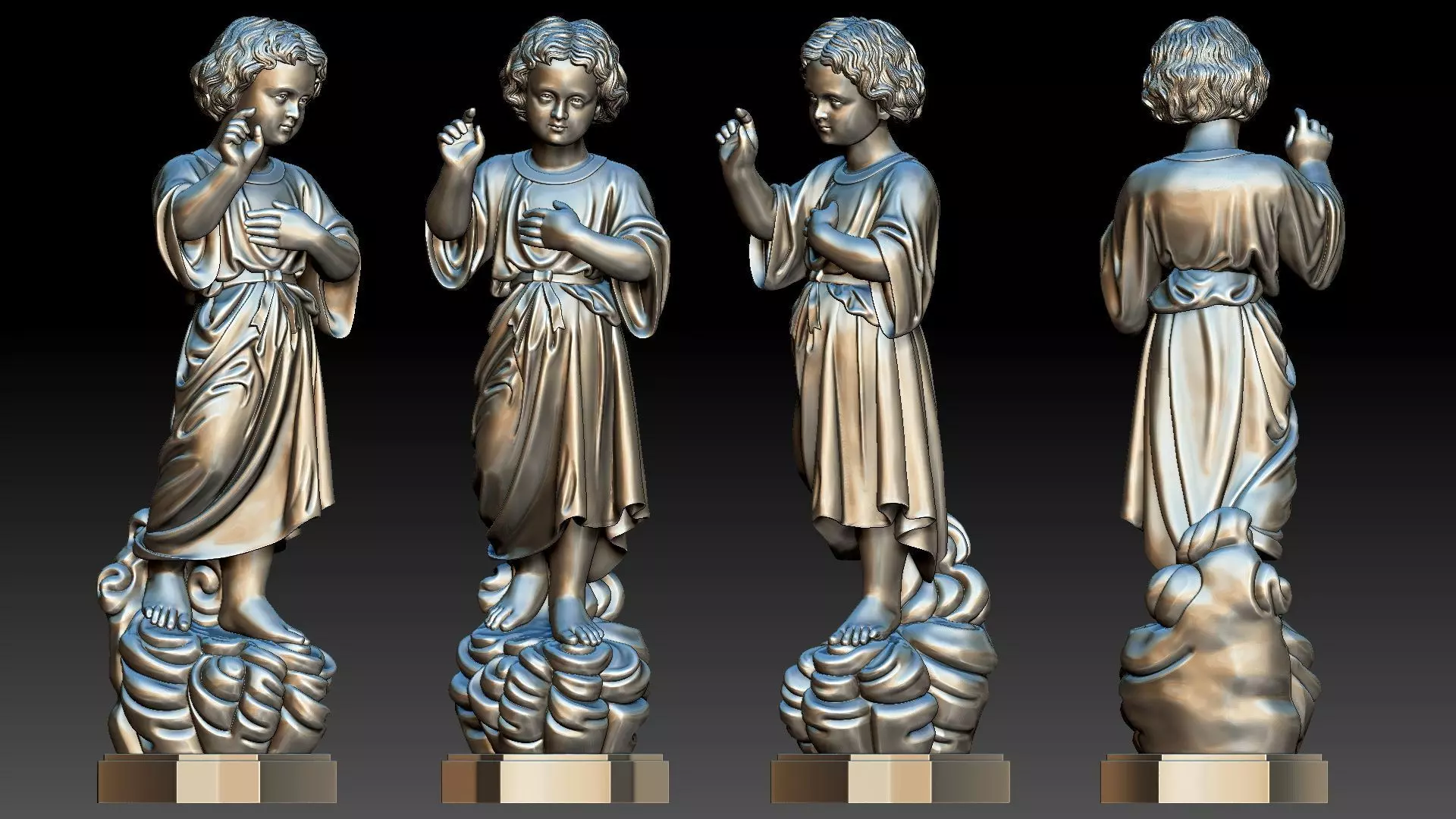 Baby Jesus 3D print model_0