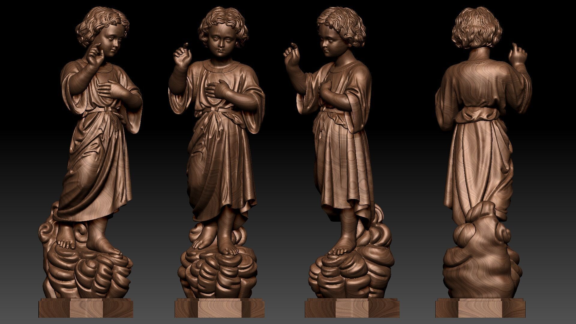 Baby Jesus 3D print model_11