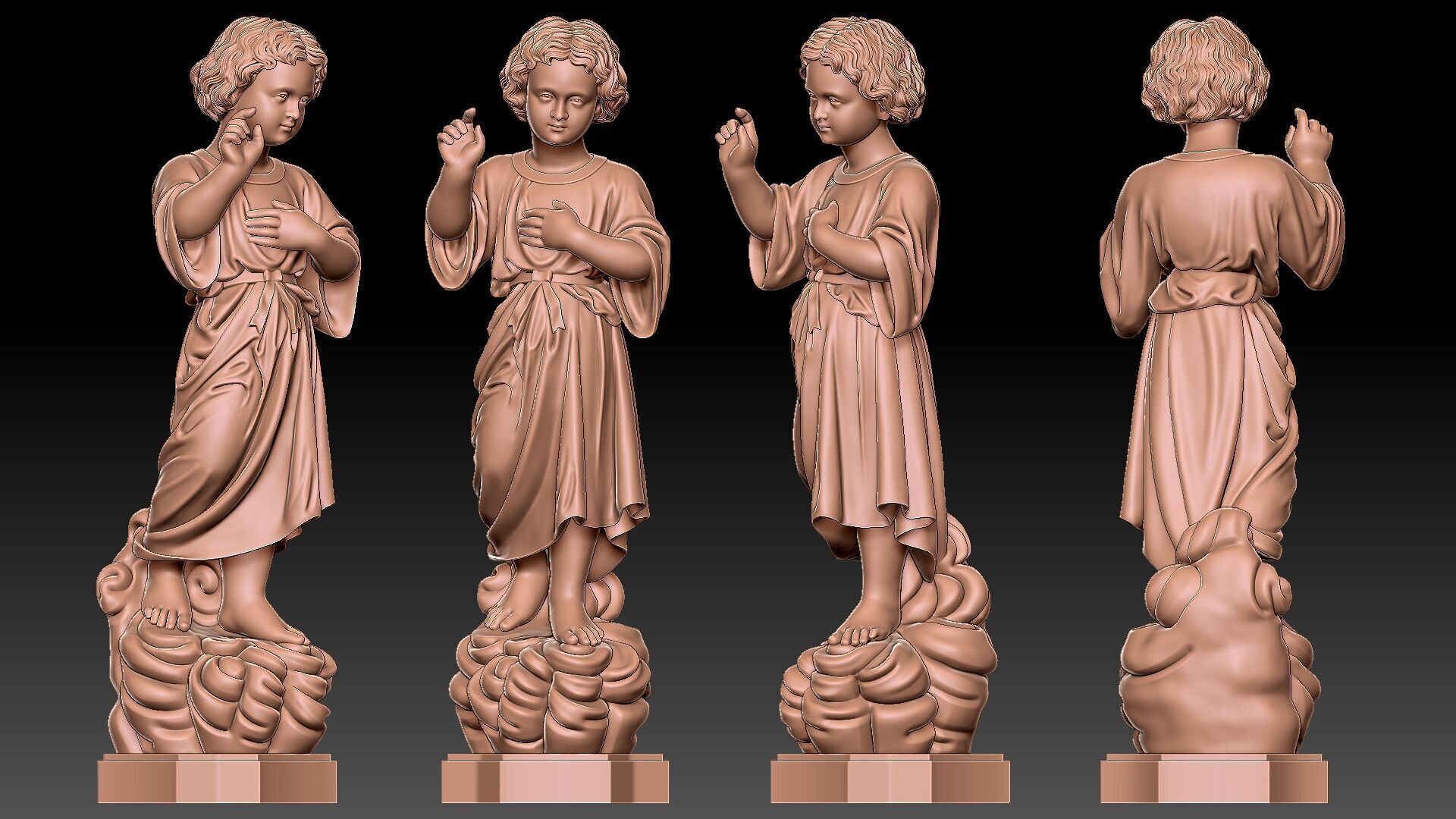 Baby Jesus 3D print model_6
