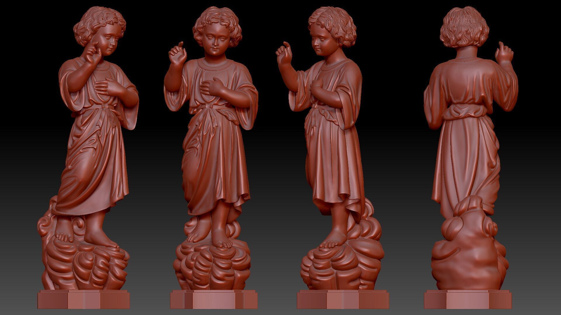 Baby Jesus 3D print model_5