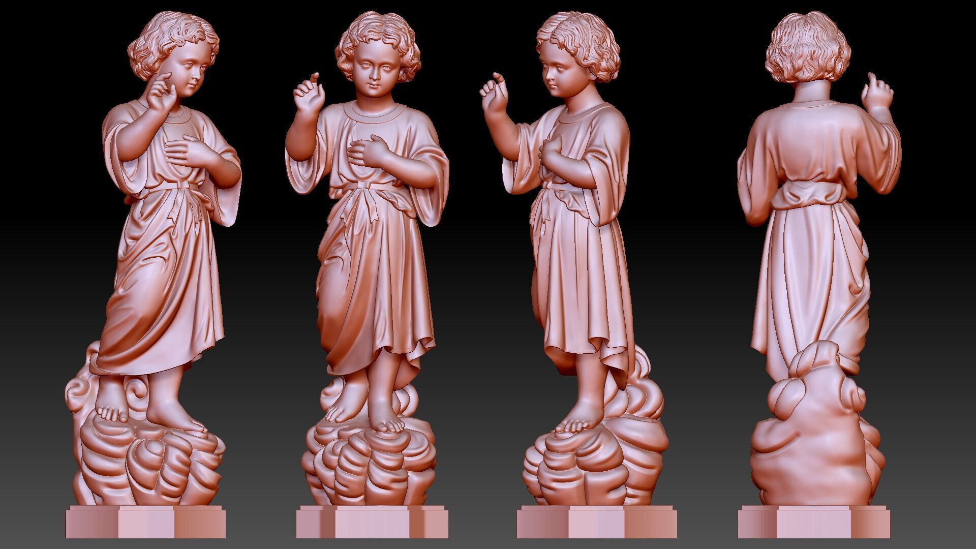 Baby Jesus 3D print model_7