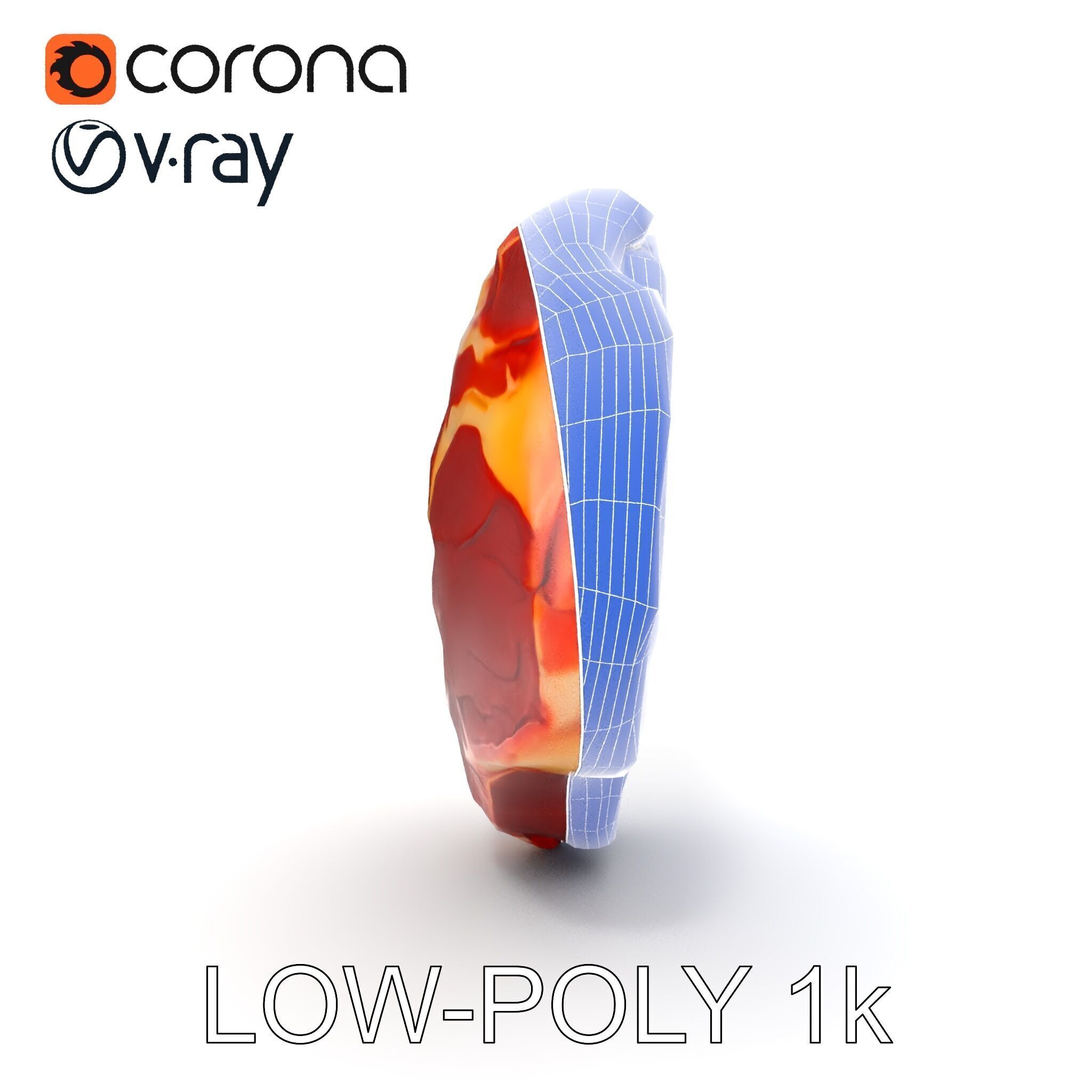 Realistic Meat Steak D Model Pack Low-poly 3D model_26