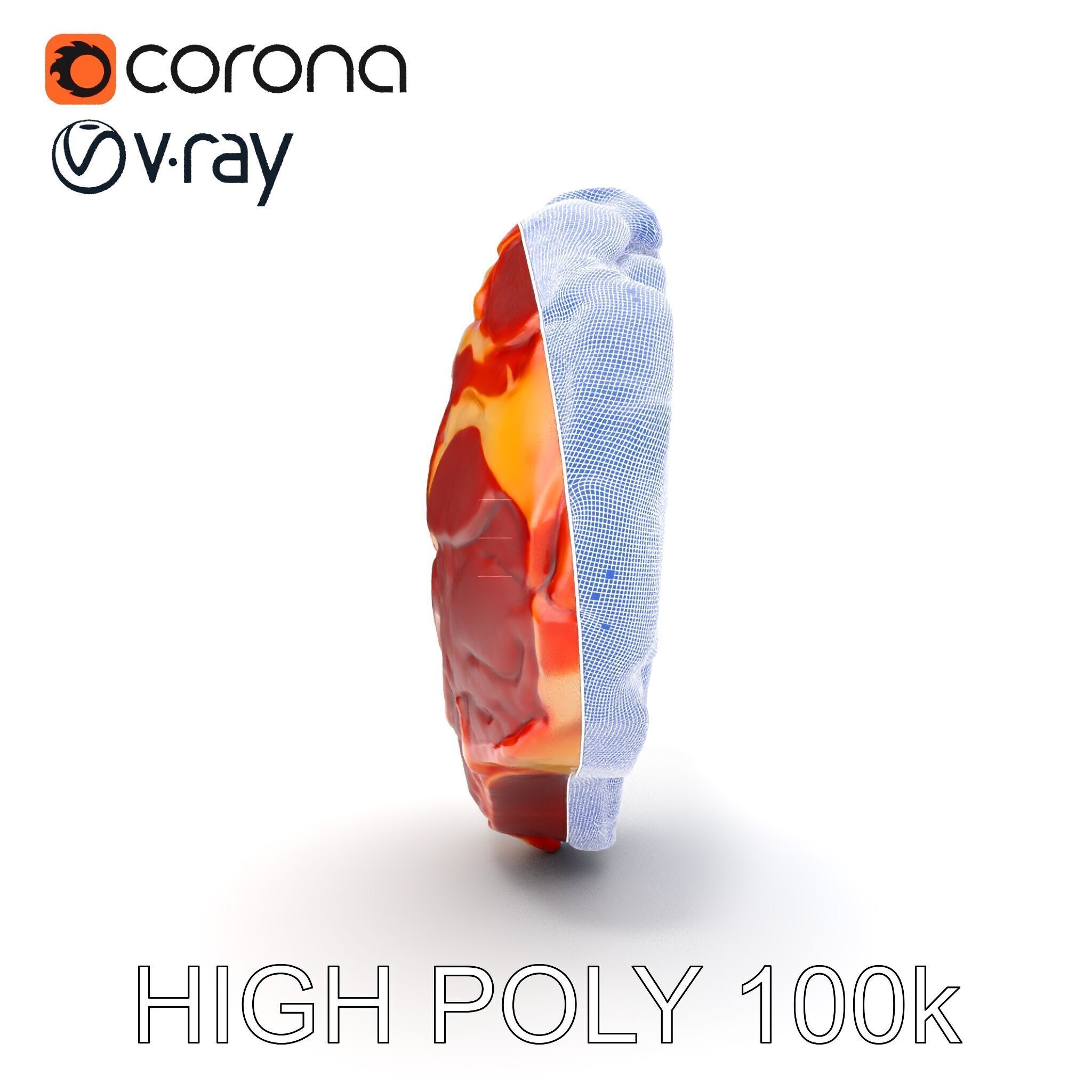 Realistic Meat Steak D Model Pack Low-poly 3D model_29