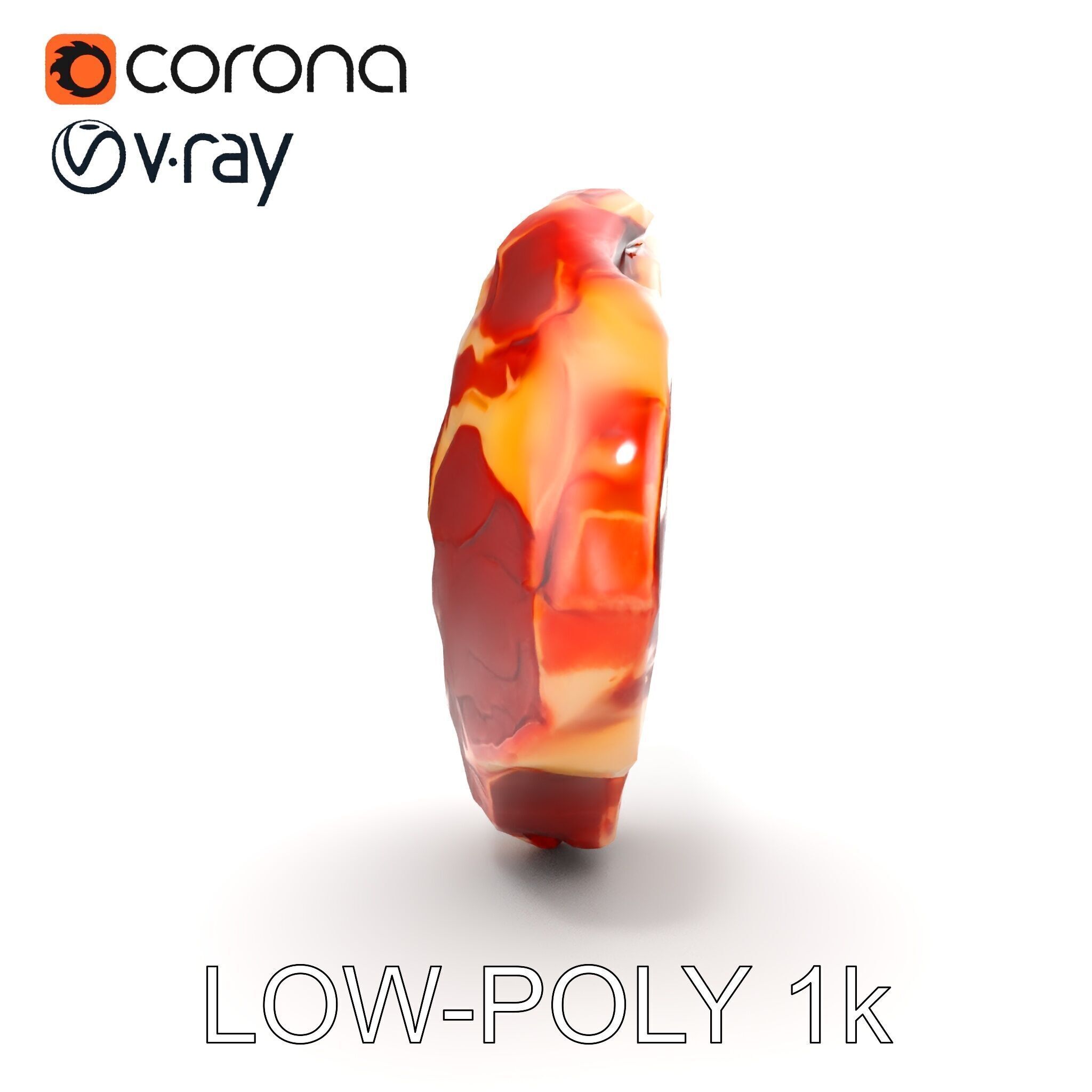 Realistic Meat Steak D Model Pack Low-poly 3D model_20