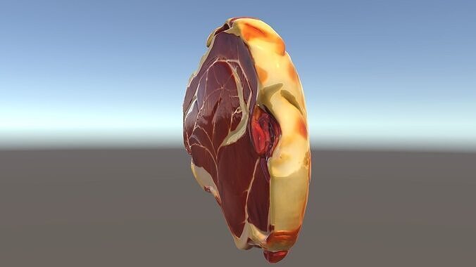 Realistic Meat Steak D Model Pack Low-poly 3D model 5