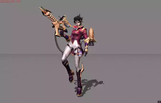 Jet archer Kimmy Steam Researcher