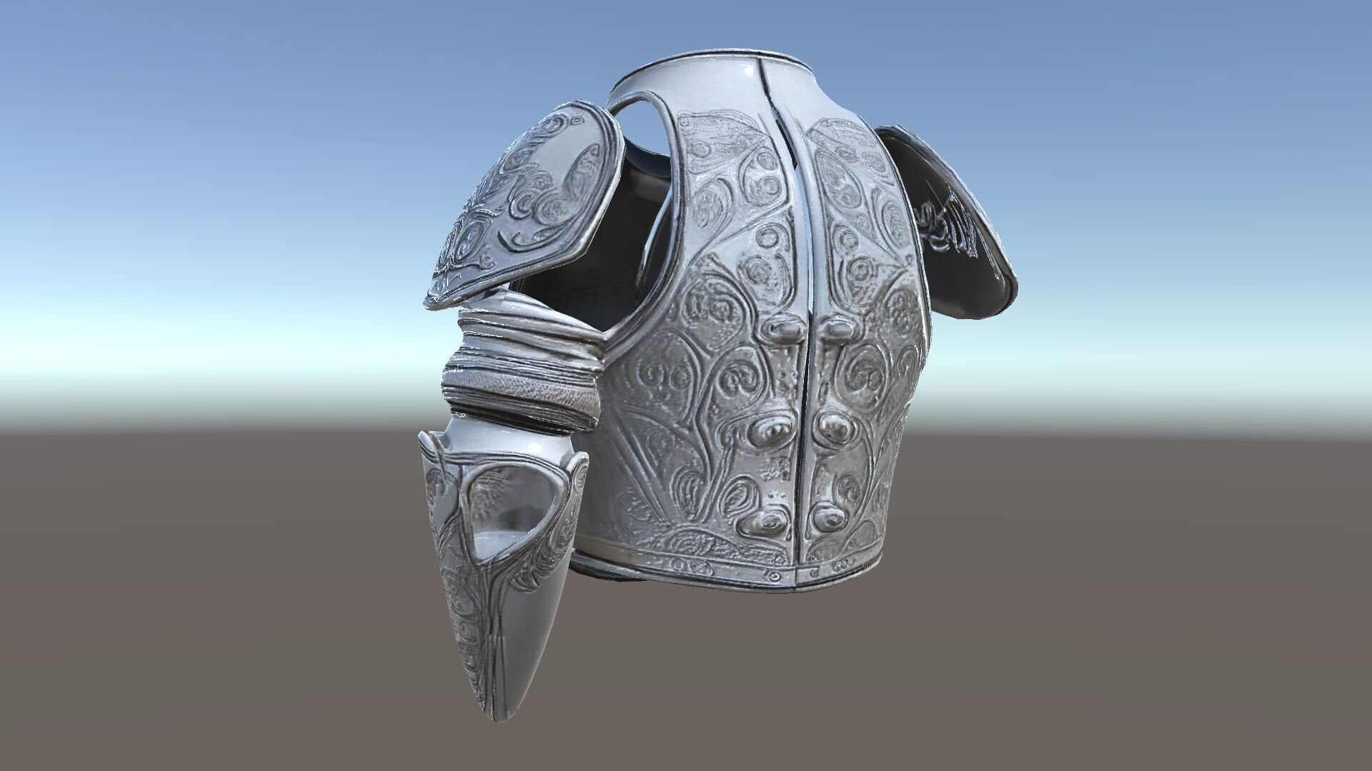 Medieval Ornate Helmet Model Pack Low-poly 3D model_33