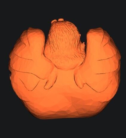 Angel Candle Holder 3D print model_5