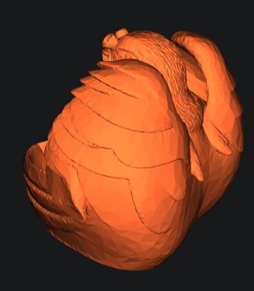 Angel Candle Holder 3D print model_4