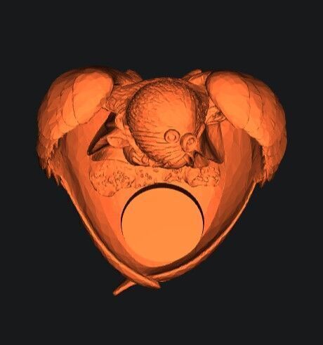 Angel Candle Holder 3D print model_6