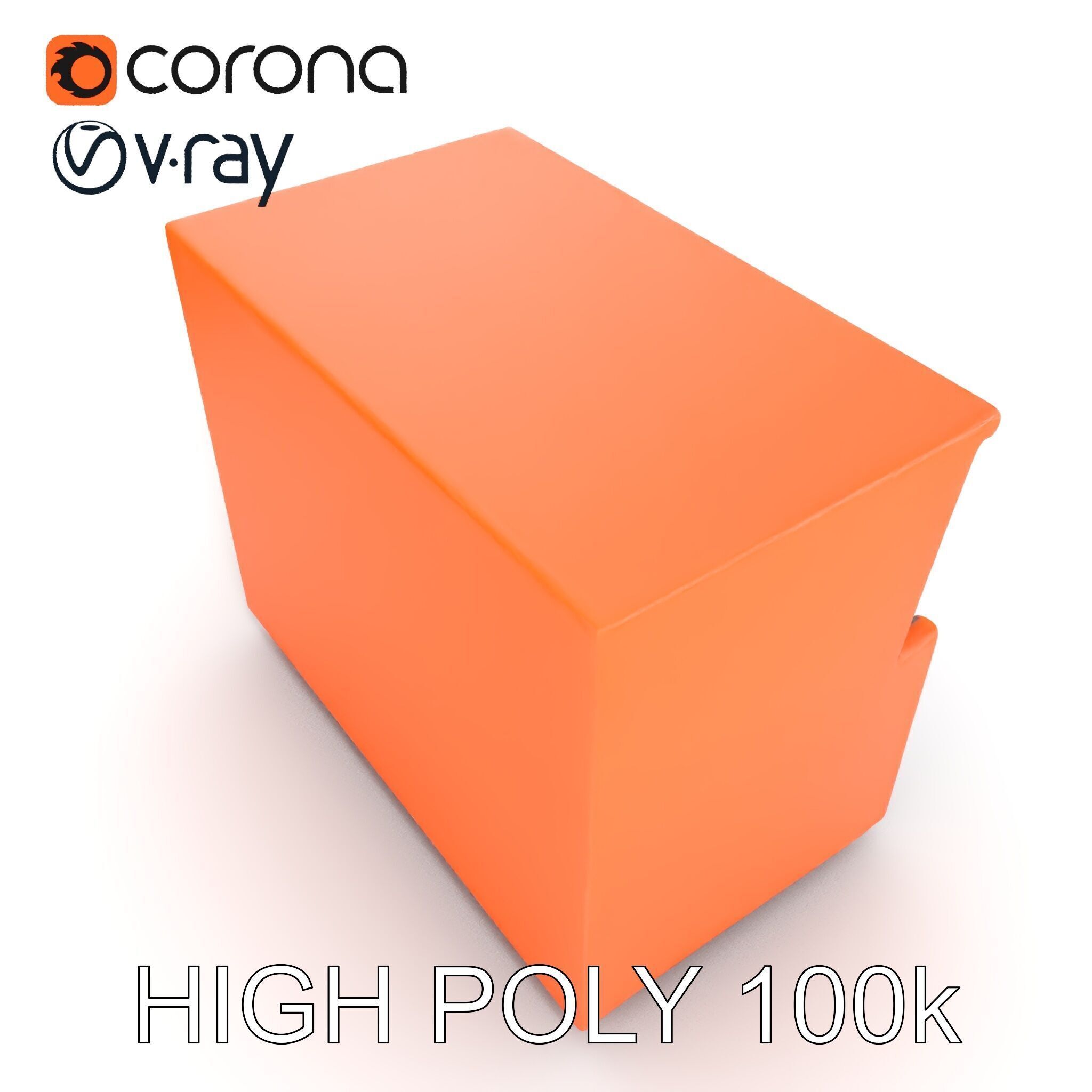 Modern Sofa Cubicle Model Pack for Interactive Spaces Low-poly 3D model_18