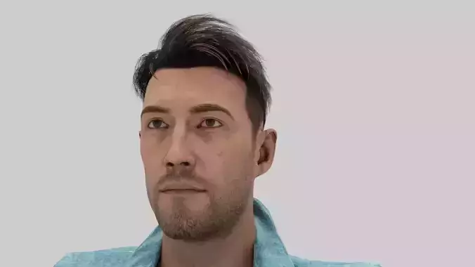 3D Male Character Rigged