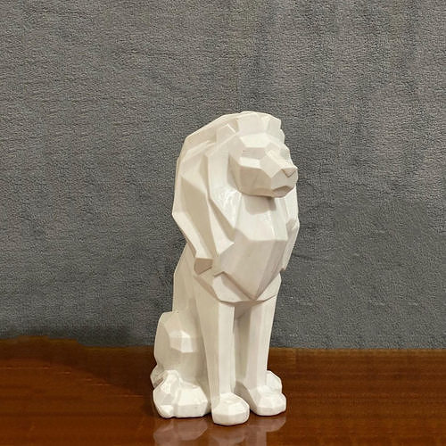 Low Poly Lion FREE Free 3D print model