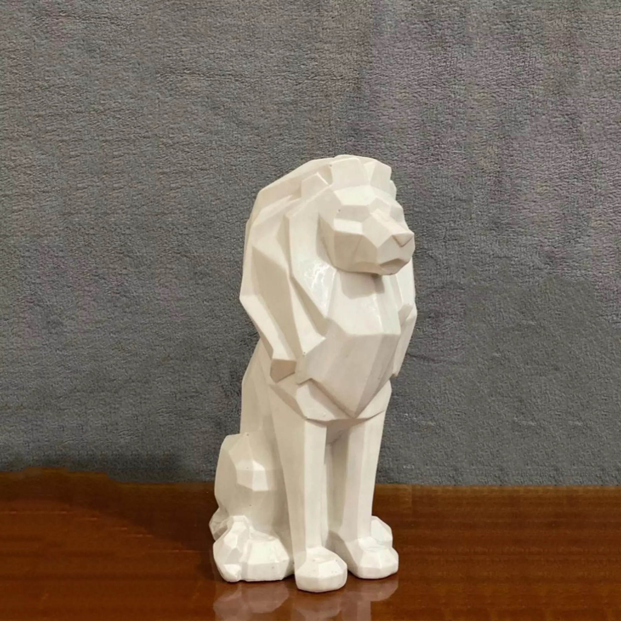 Low Poly Lion FREE Free 3D print model_0
