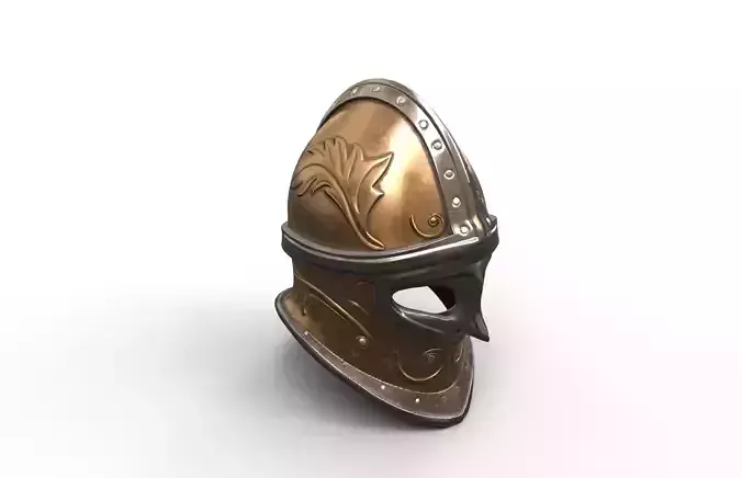 3D Helmet Model